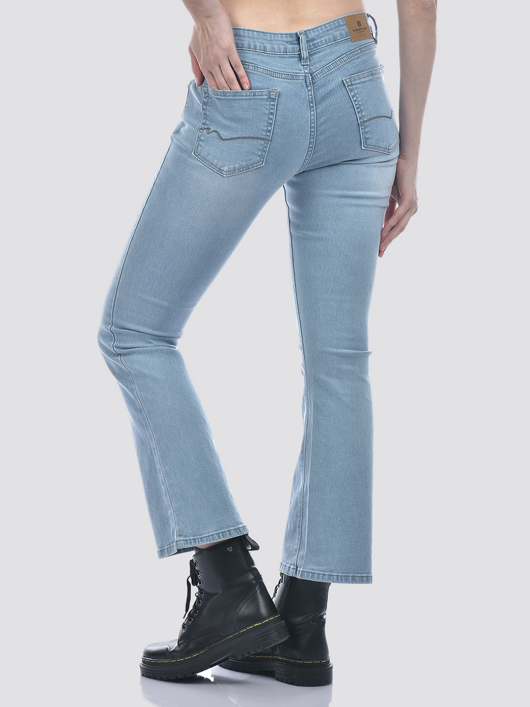 Numero Uno Women Light Blue Bootcut Jeans